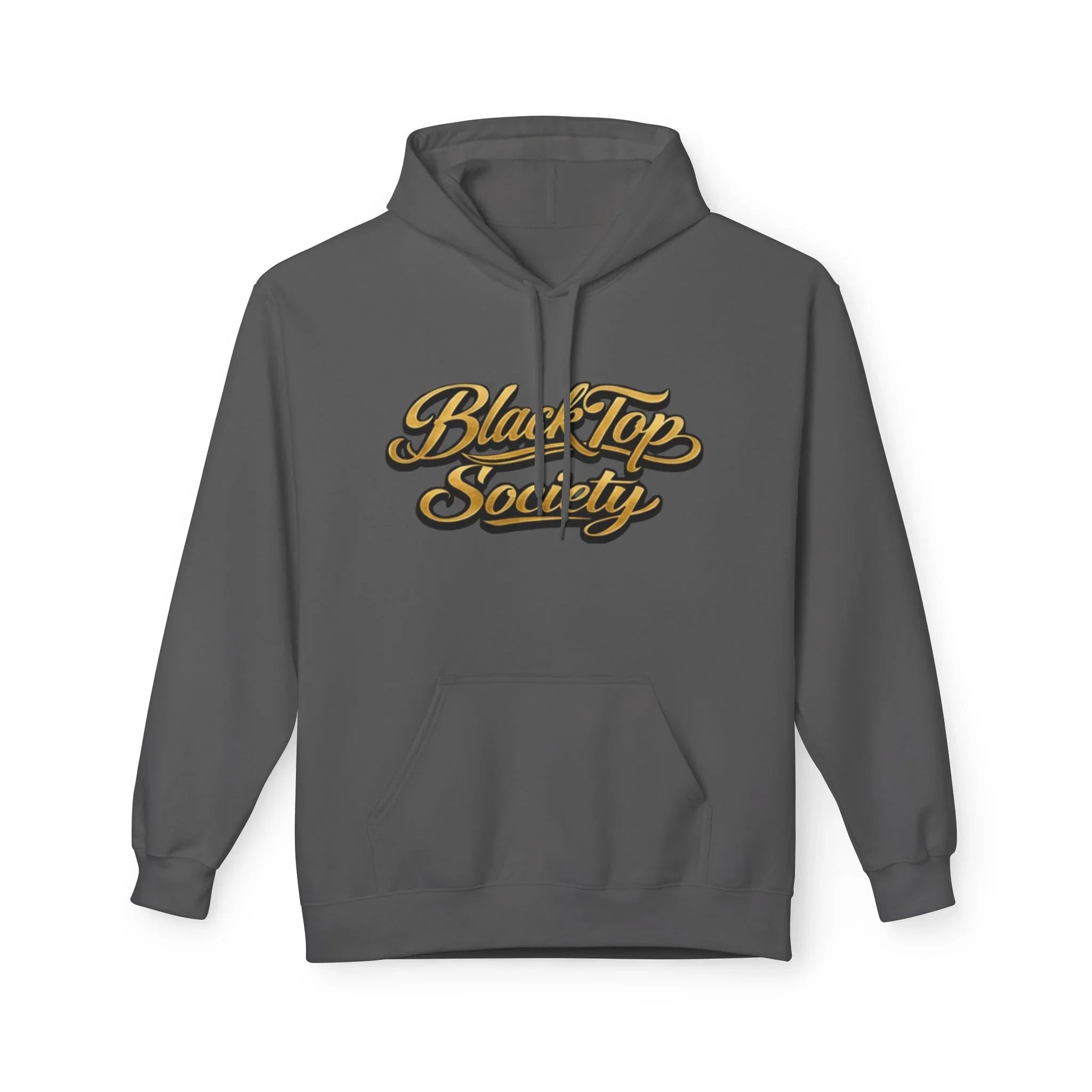 Vintage Script Logo Fleece Hoodie – Relaxed Street Fit