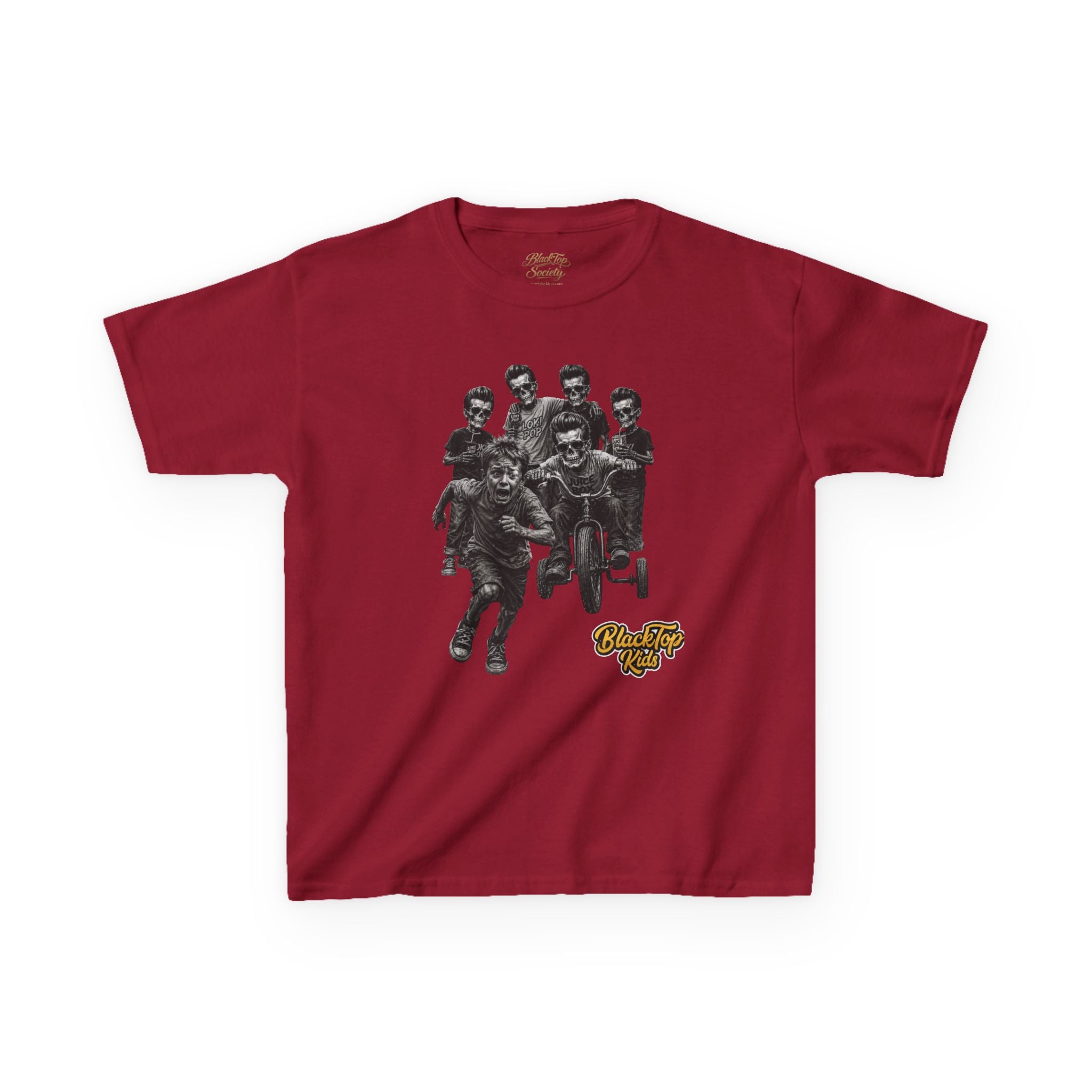 Kids Tee — Vintage BMX Crew Graphic with 'Clubfly' Logo