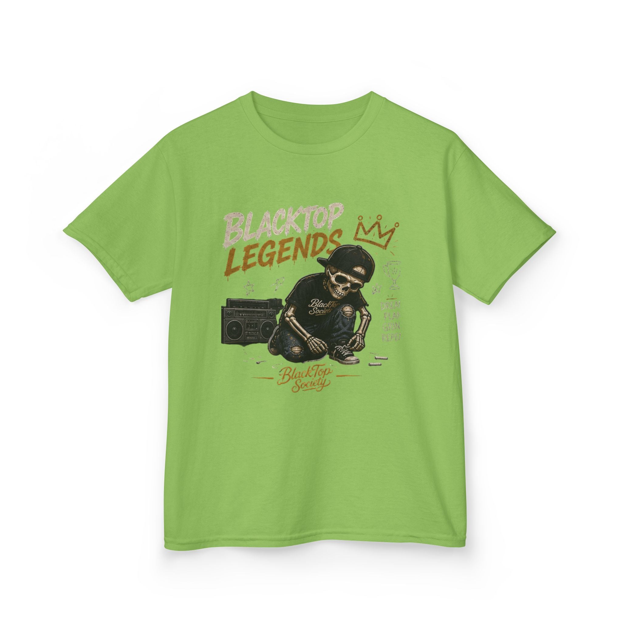 Kids 'Blacktop Legend' Graphic Tee — Youth Streetwear Shirt