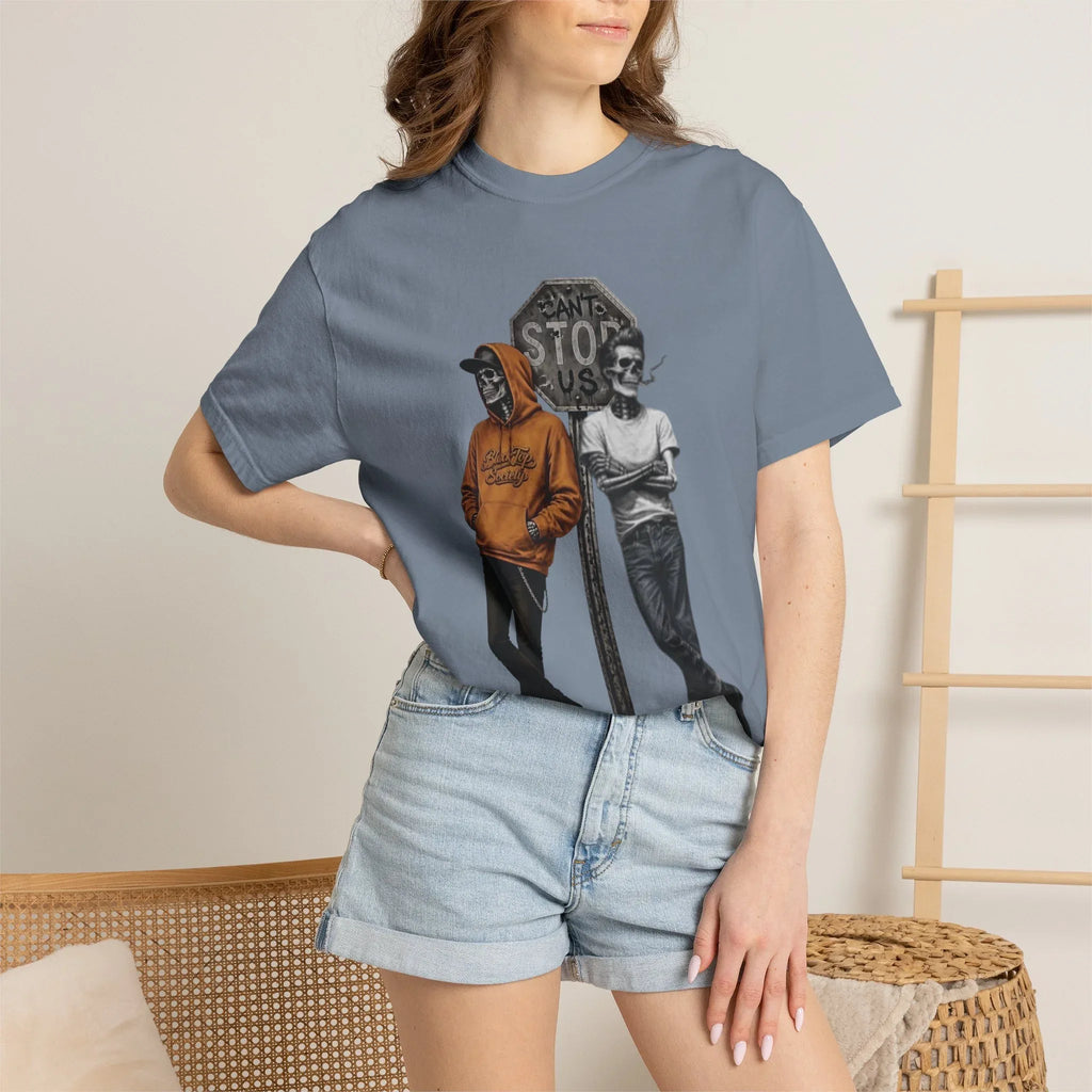 Cant Stop Us Graphic T-Shirt – Vintage Garment Dyed