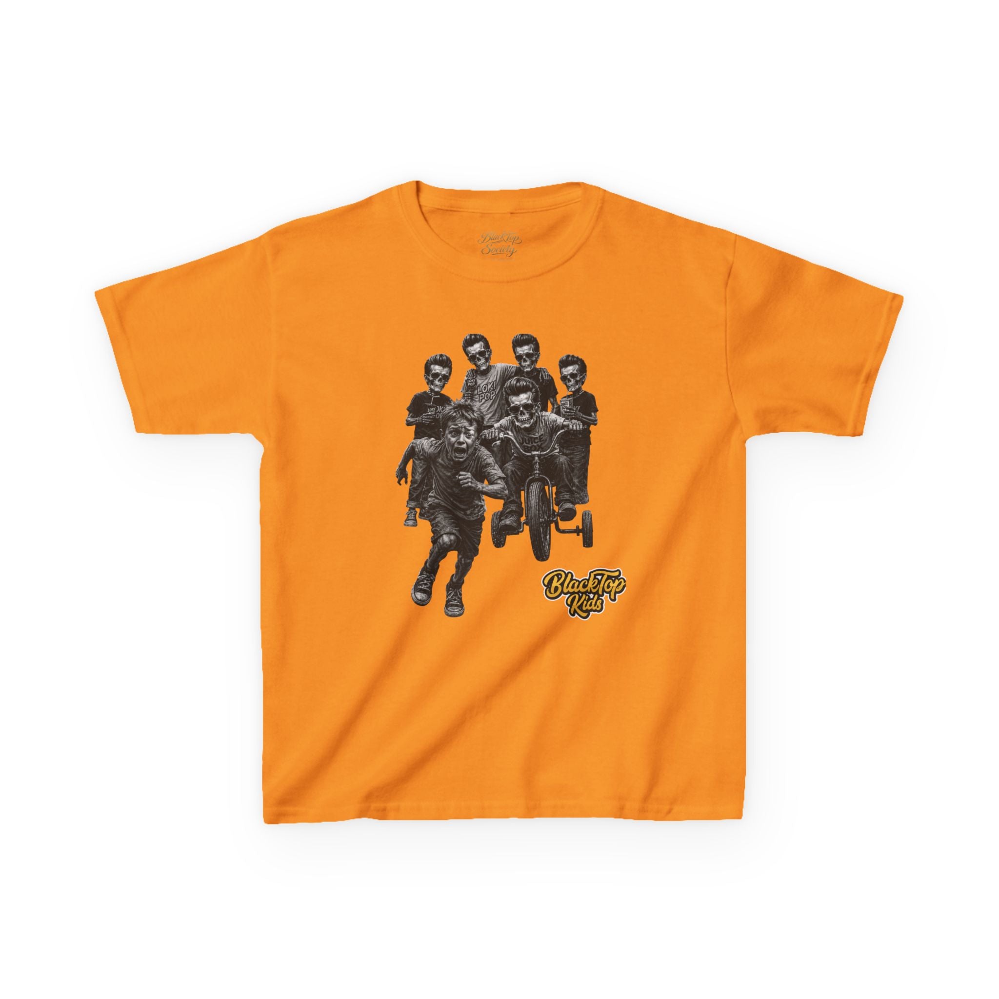 Kids Tee — Vintage BMX Crew Graphic with 'Clubfly' Logo