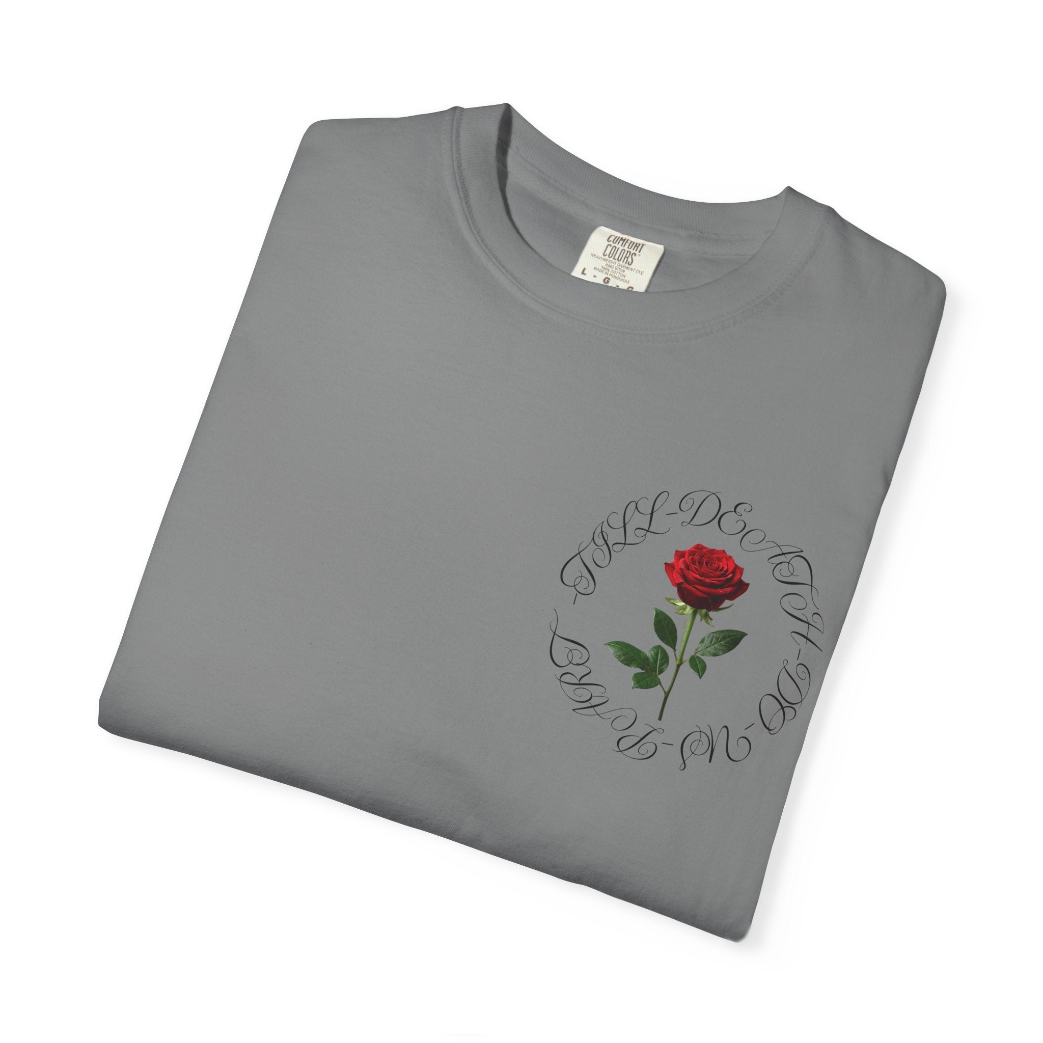 Skeleton Kiss T-Shirt — Romantic Gothic Skull Art Tee