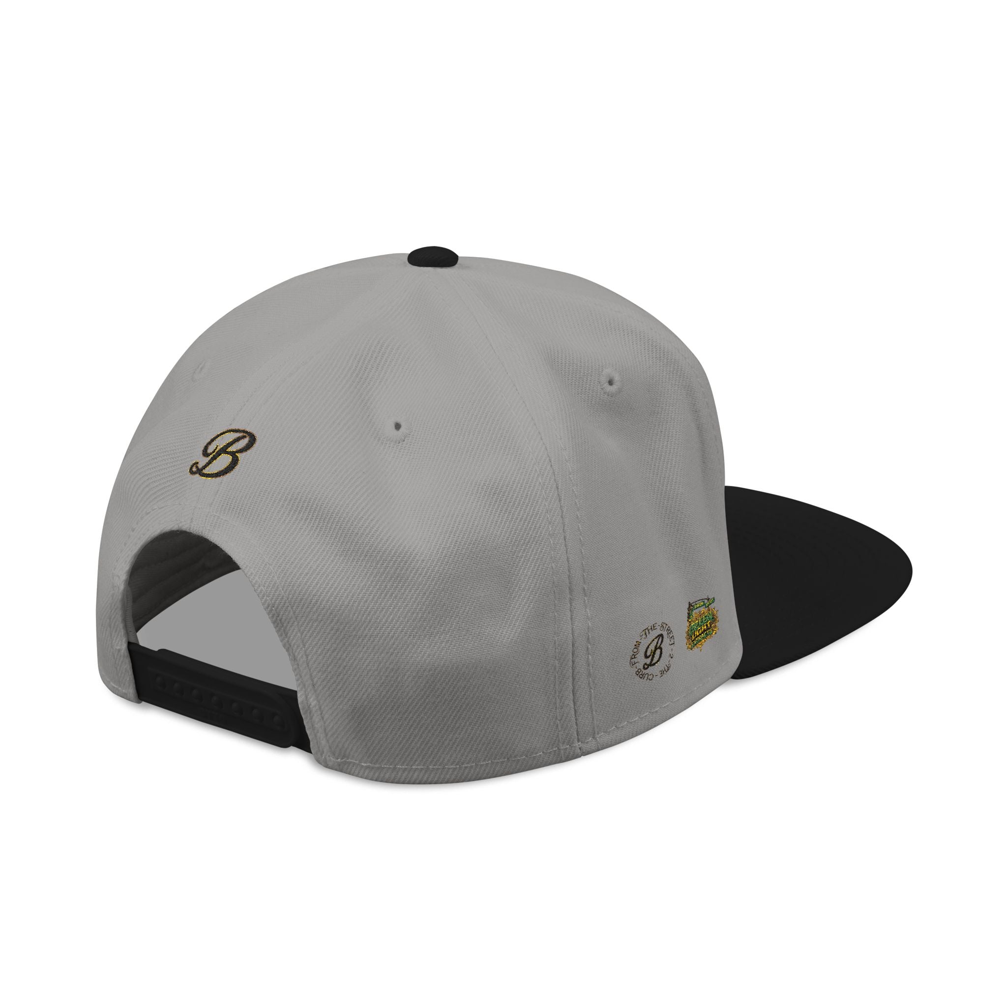 Vintage Camper Snapback Hat — Embroidered Palm Tree & Van Design
