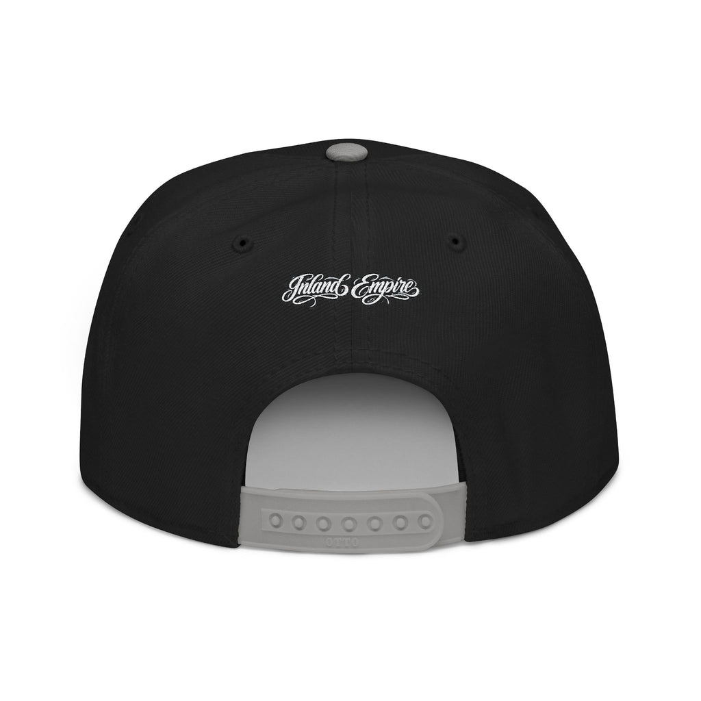 Be Native leopard stitch embroidered snapback hat, Blacktop Society, view 18