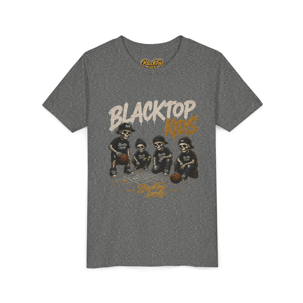 Blacktop Kids retro basketball youth shirt - Blacktop Society