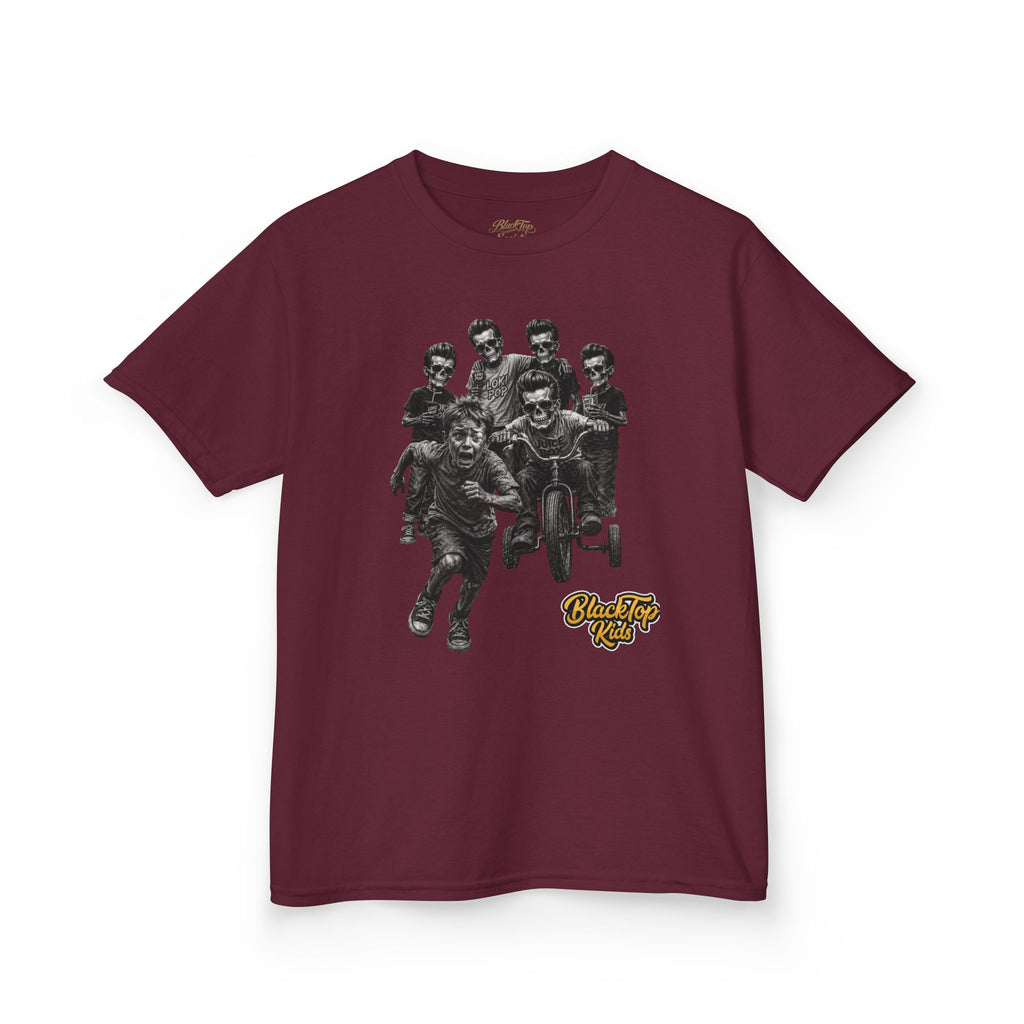 Kids Tee — Vintage BMX Crew Graphic with 'Clubfly' Logo