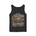 Los Angeles Whittier Blvd tank top, East LA vintage script, Blacktop Society, view 5