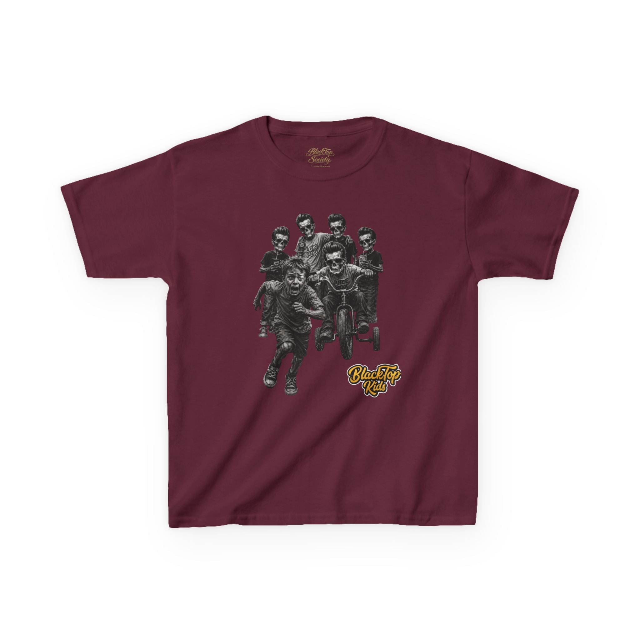 Kids Tee — Vintage BMX Crew Graphic with 'Clubfly' Logo