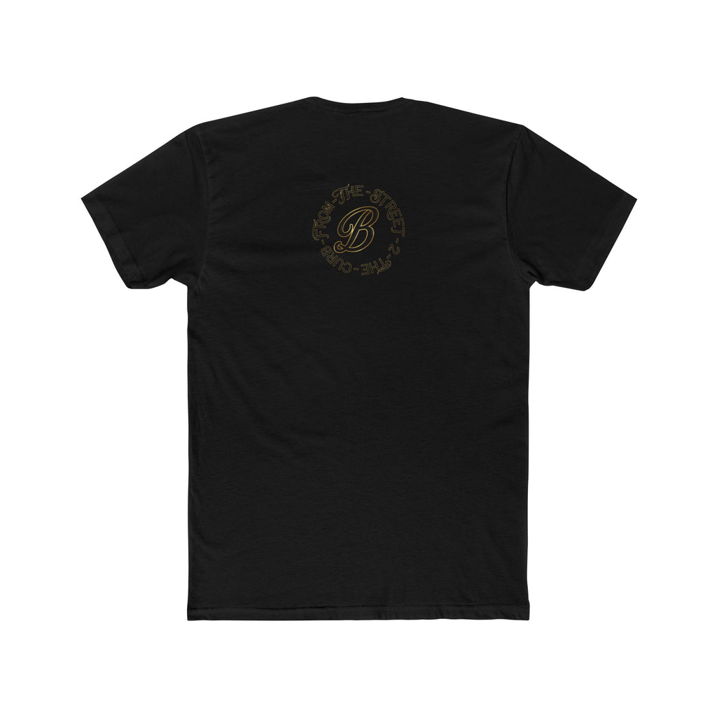 BlackTop Society Tee — Vintage Street Portrait Graphic T-Shirt