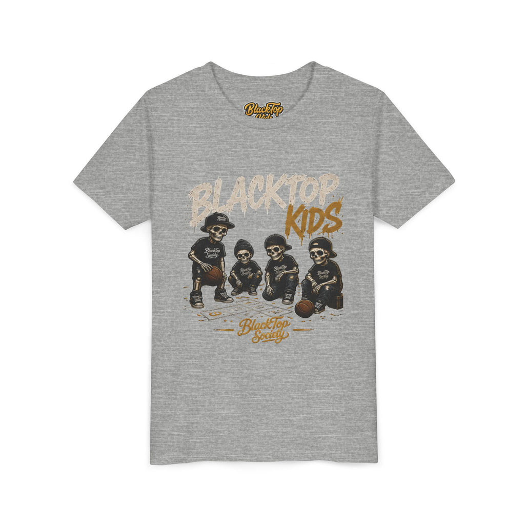 Blacktop Kids retro basketball youth shirt - Blacktop Society