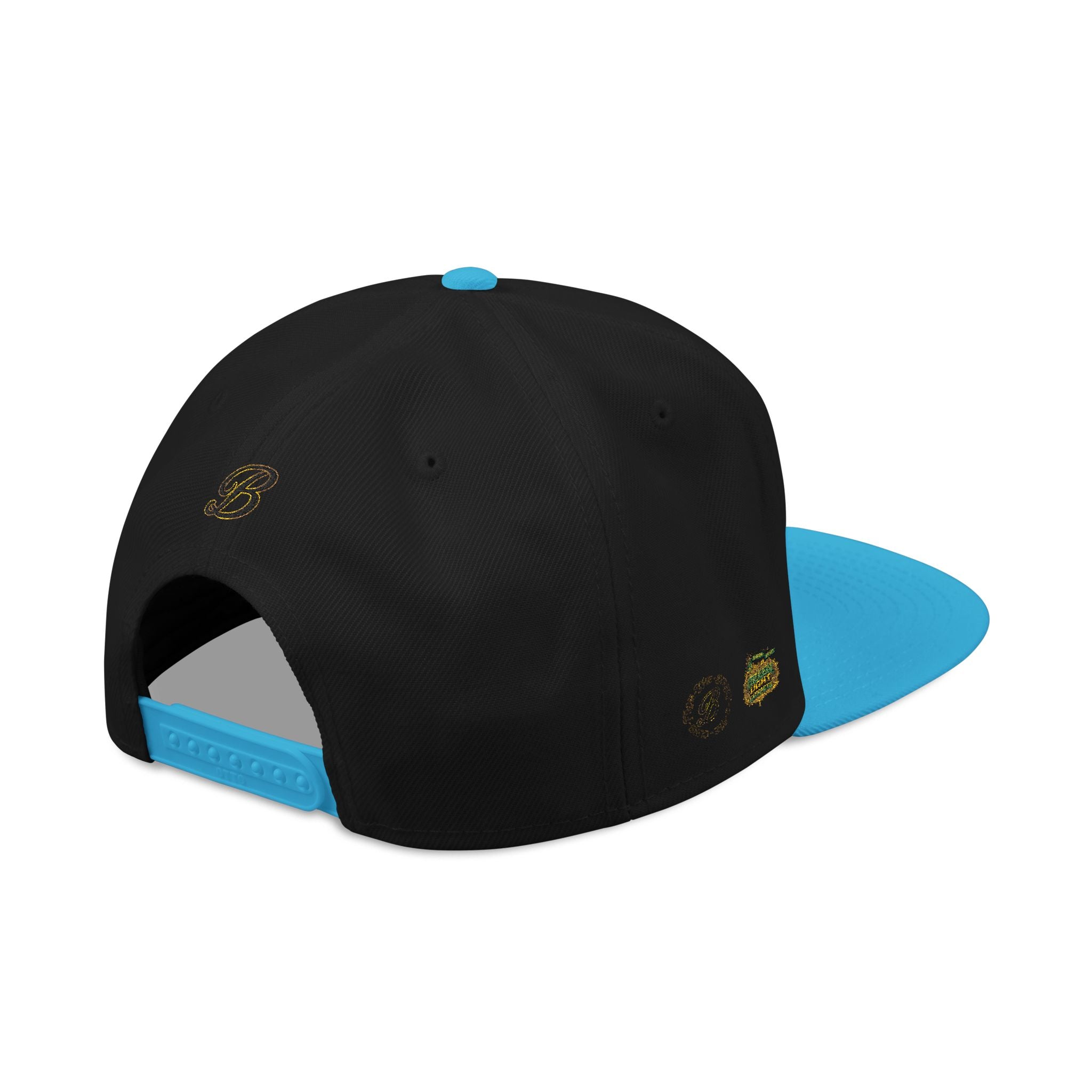 Vintage Camper Snapback Hat — Embroidered Palm Tree & Van Design