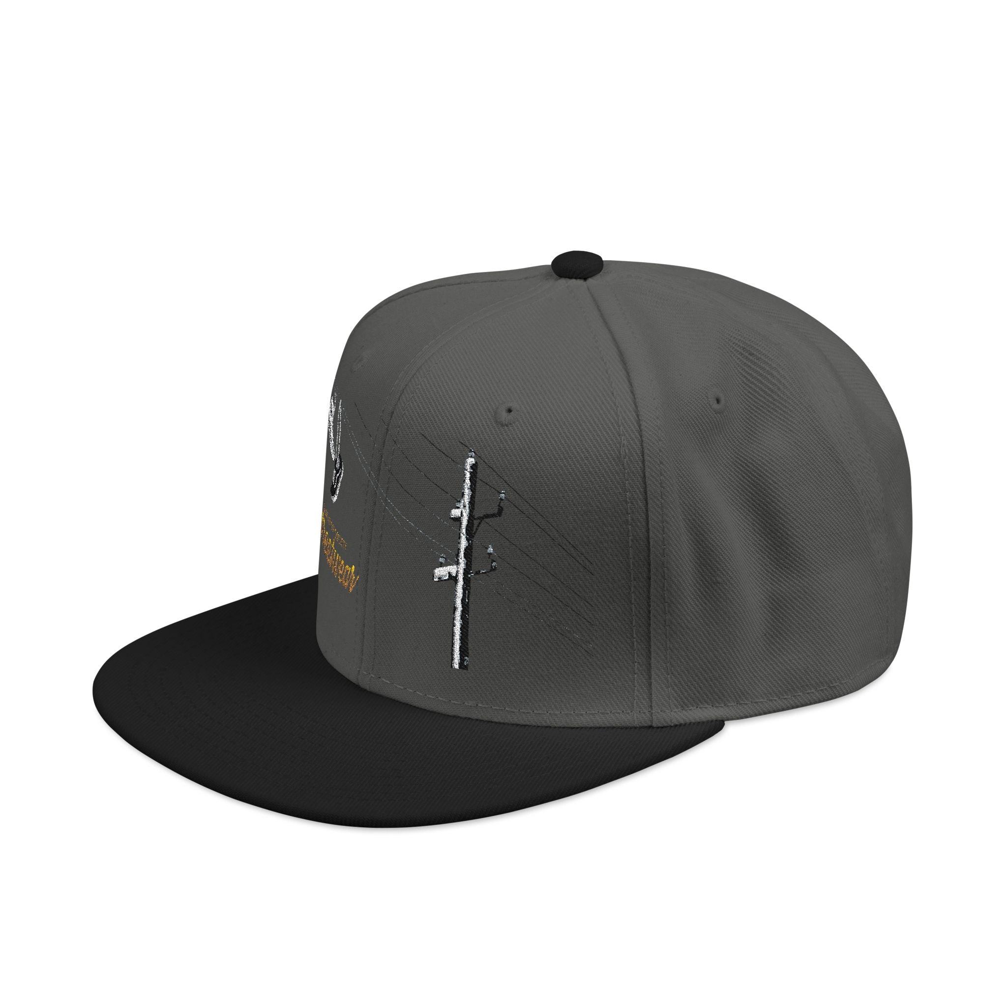 Embroidered American Flag Snapback Hat — Rose & Skull Streetwear Cap