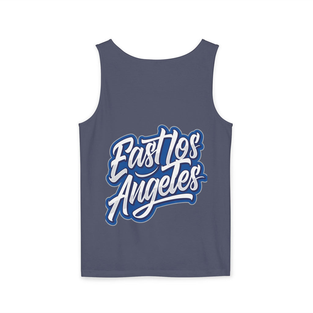 Los Angeles Whittier Blvd tank top, East LA vintage script, Blacktop Society, view 8