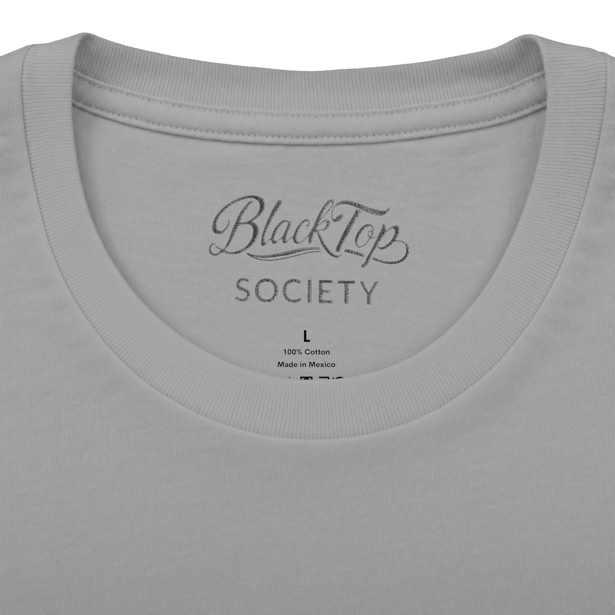 BlackTop Society Tee — Vintage Street Portrait Graphic T-Shirt