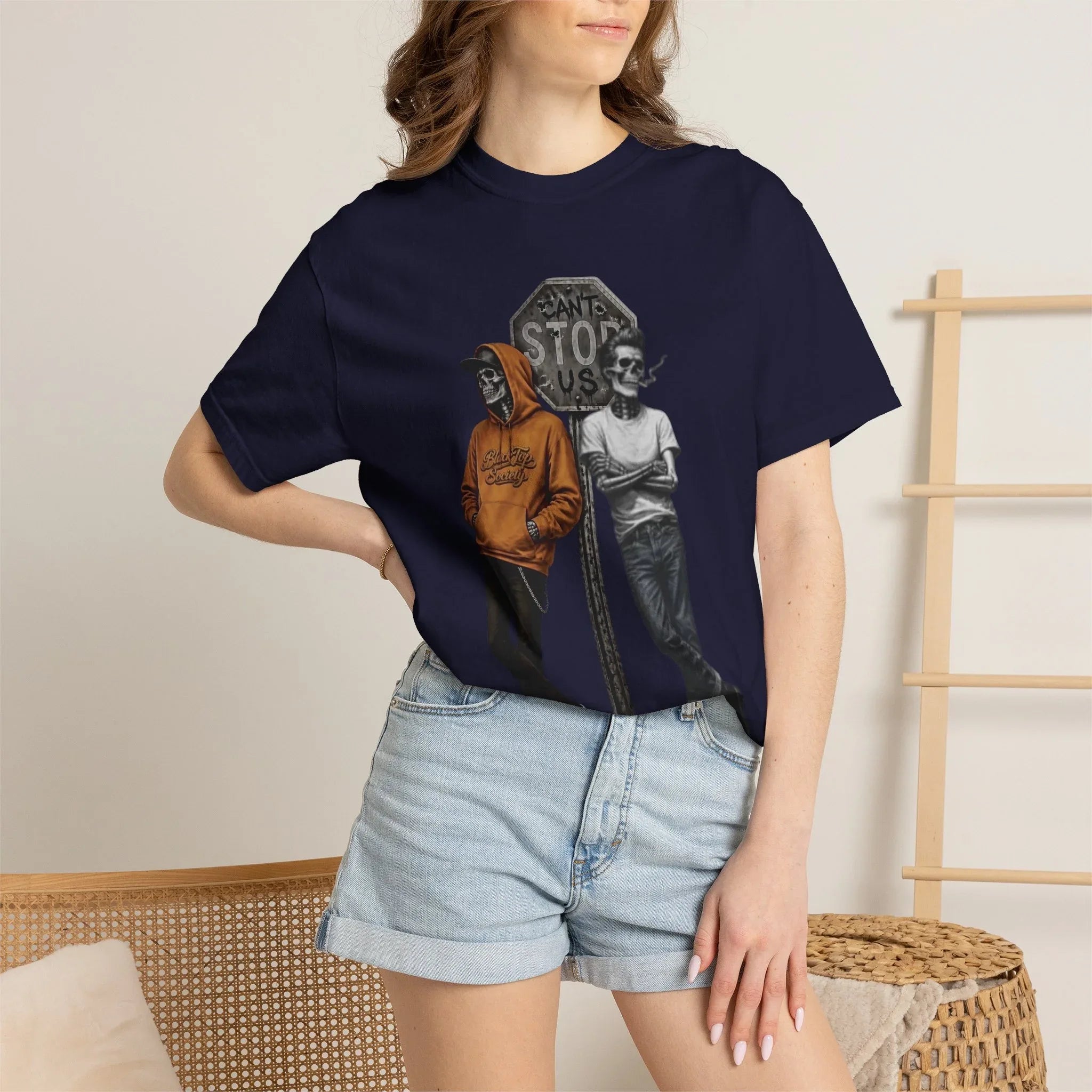 Cant Stop Us Graphic T-Shirt – Vintage Garment Dyed