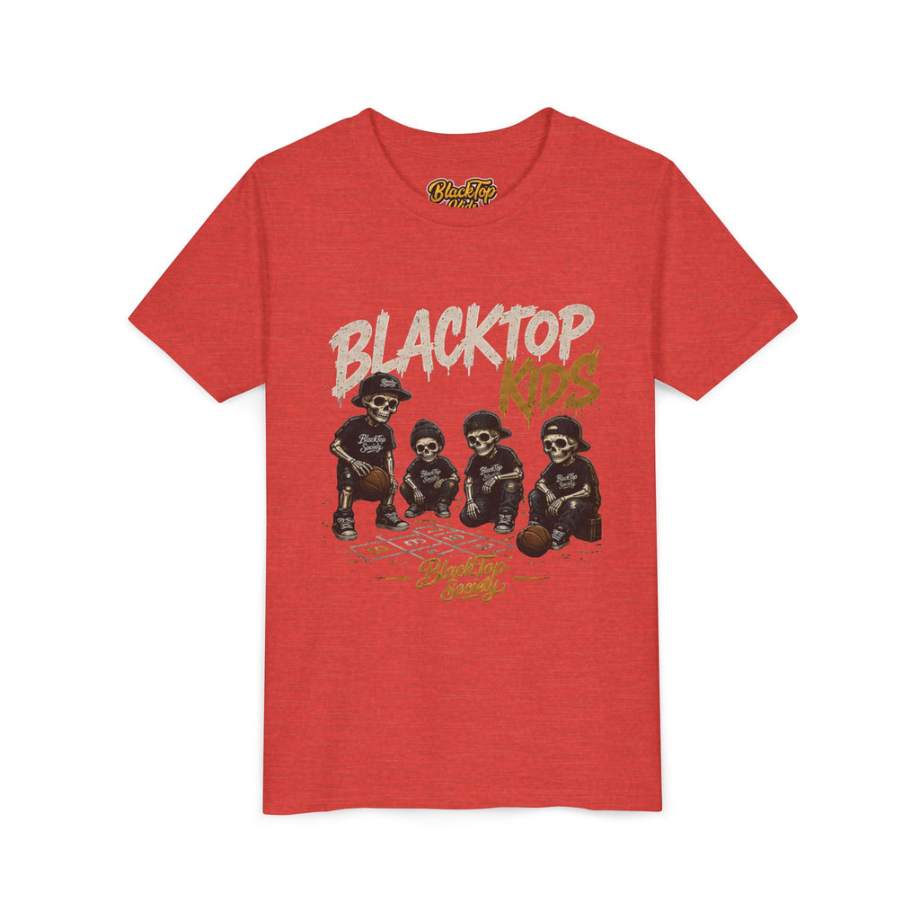 Blacktop Kids retro basketball youth shirt - Blacktop Society
